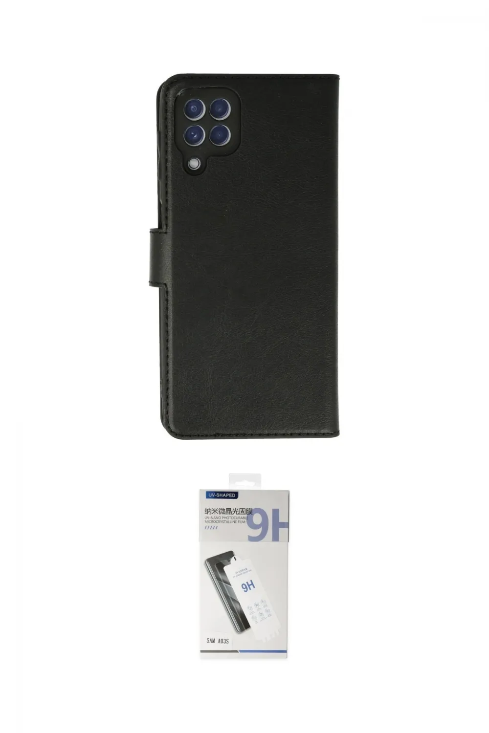 ieg™ Galaxy A22 Kılıf Siluet Işık Serisi - Şeffaf Uv Polymer Nano Ekran Koruyucu