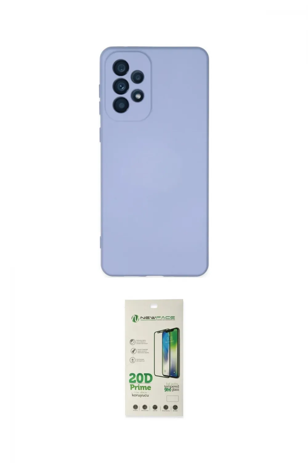 ieg™ Galaxy A23 4G Kılıf Ahenk Serisi - Siyah 20D Premium Cam Ekran Koruyucu