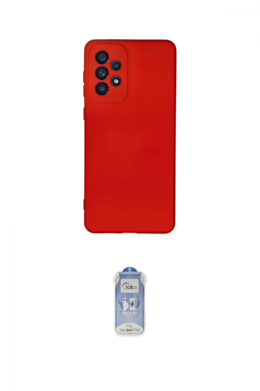 ieg™ Galaxy A23 4G Kılıf Ahenk Serisi - Siyah Joko Magic 5D Cam