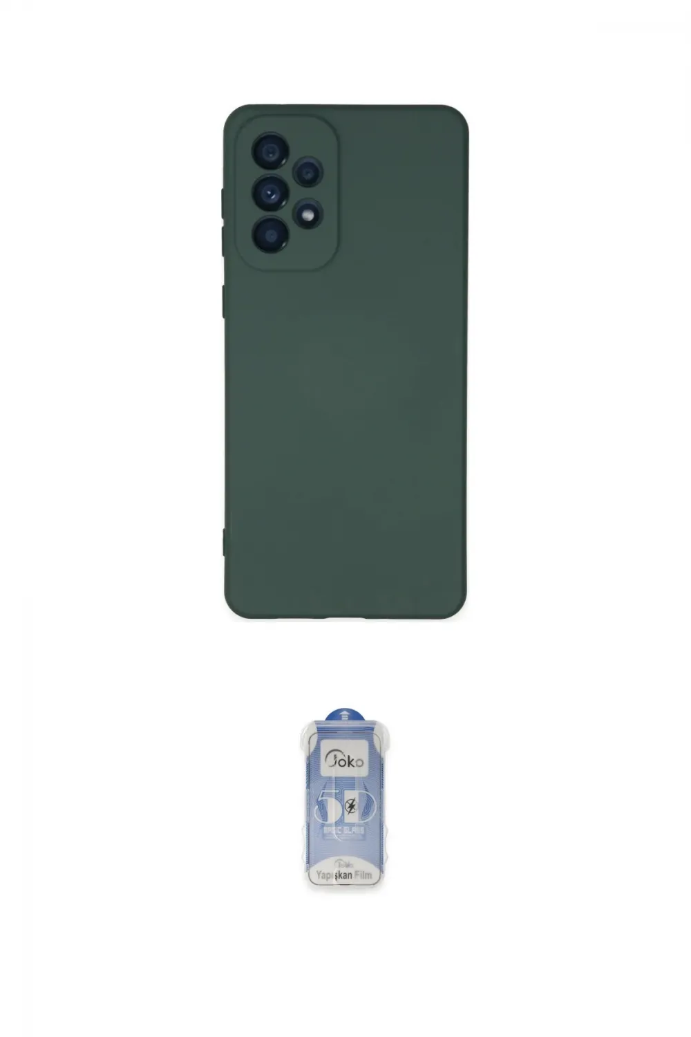 ieg™ Galaxy A23 4G Kılıf Ahenk Serisi - Siyah Joko Magic 5D Cam