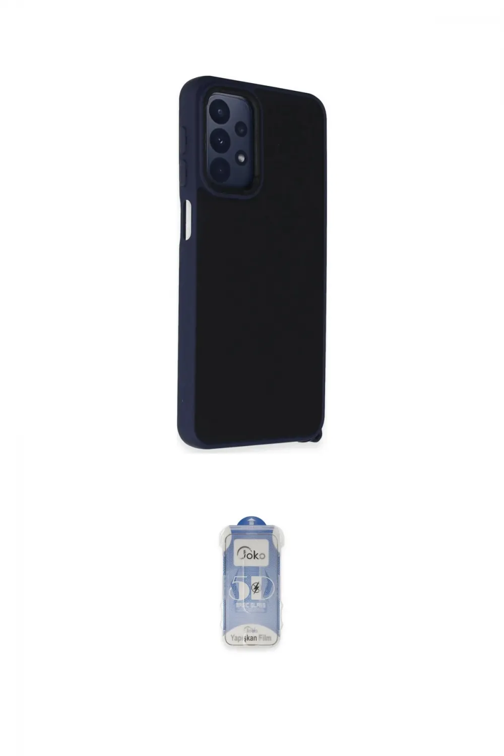 ieg™ Galaxy A23 4G Kılıf Atlas Form - Siyah Joko Magic 5D Cam