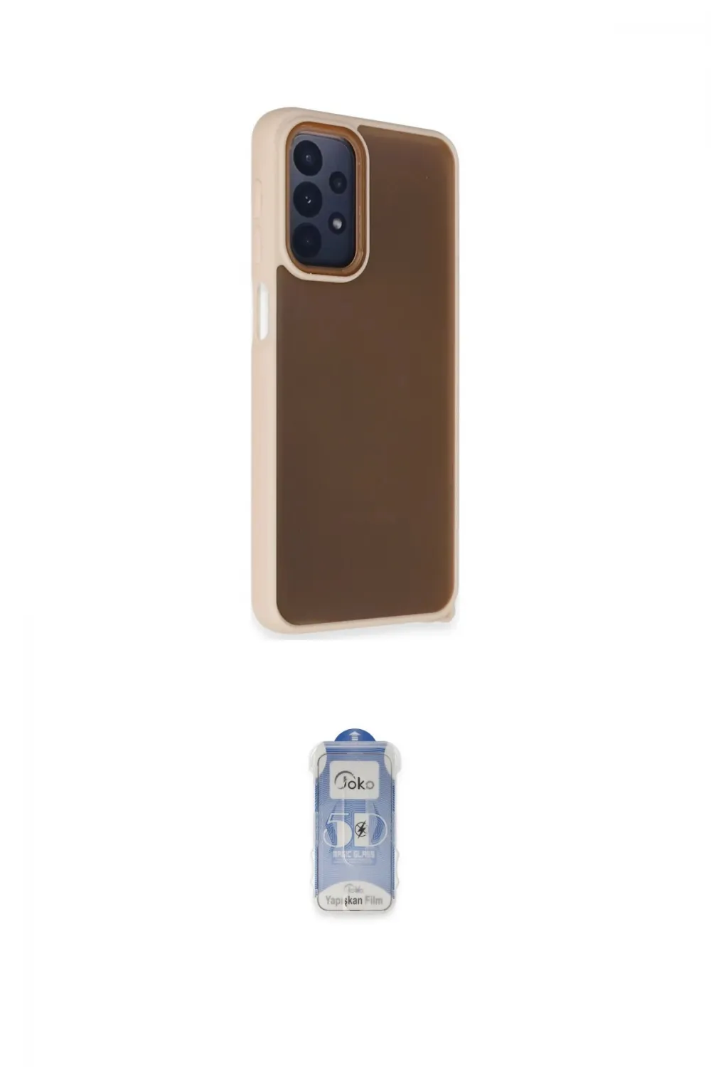 ieg™ Galaxy A23 4G Kılıf Atlas Form - Siyah Joko Magic 5D Cam
