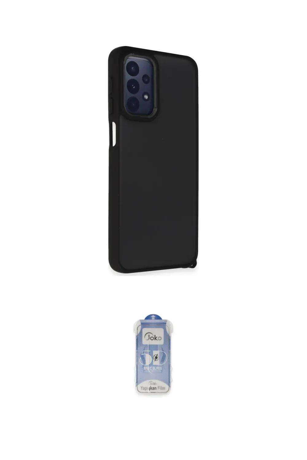 ieg™ Galaxy A23 4G Kılıf Atlas Form - Siyah Joko Magic 5D Cam