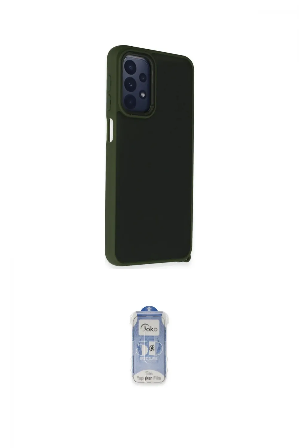 ieg™ Galaxy A23 4G Kılıf Atlas Form - Siyah Joko Magic 5D Cam