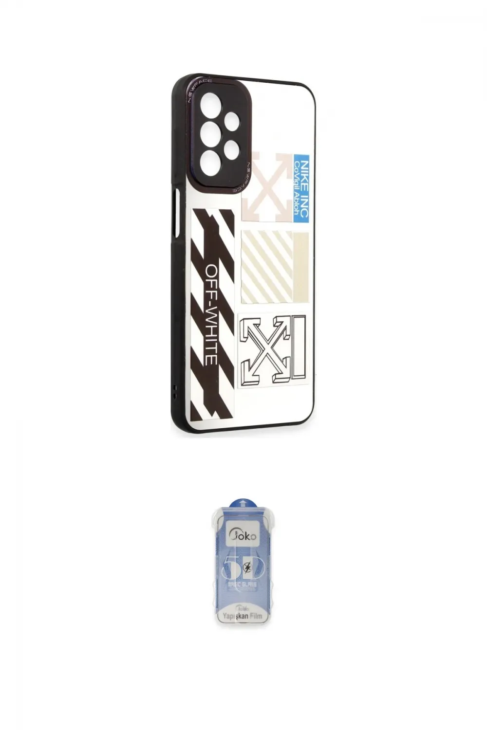 ieg™ Galaxy A23 4G Kılıf Odak Klasik Serisi - Siyah Joko Magic 5D Cam