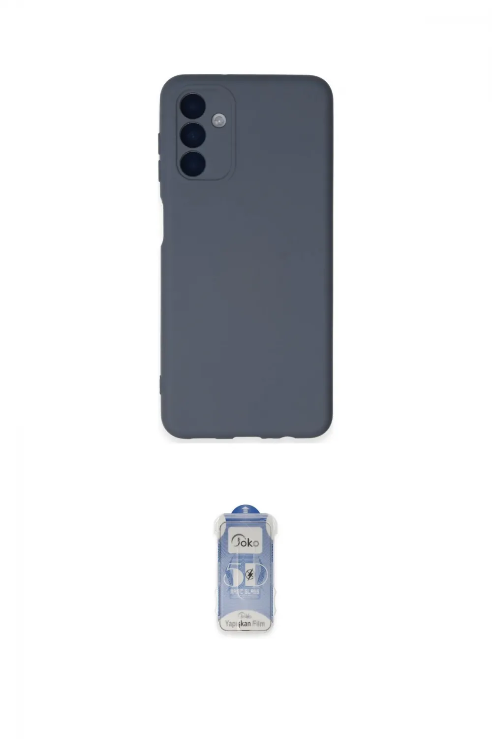 ieg™ Galaxy A24 4G Kılıf Ahenk Serisi - Siyah Joko Magic 5D Cam