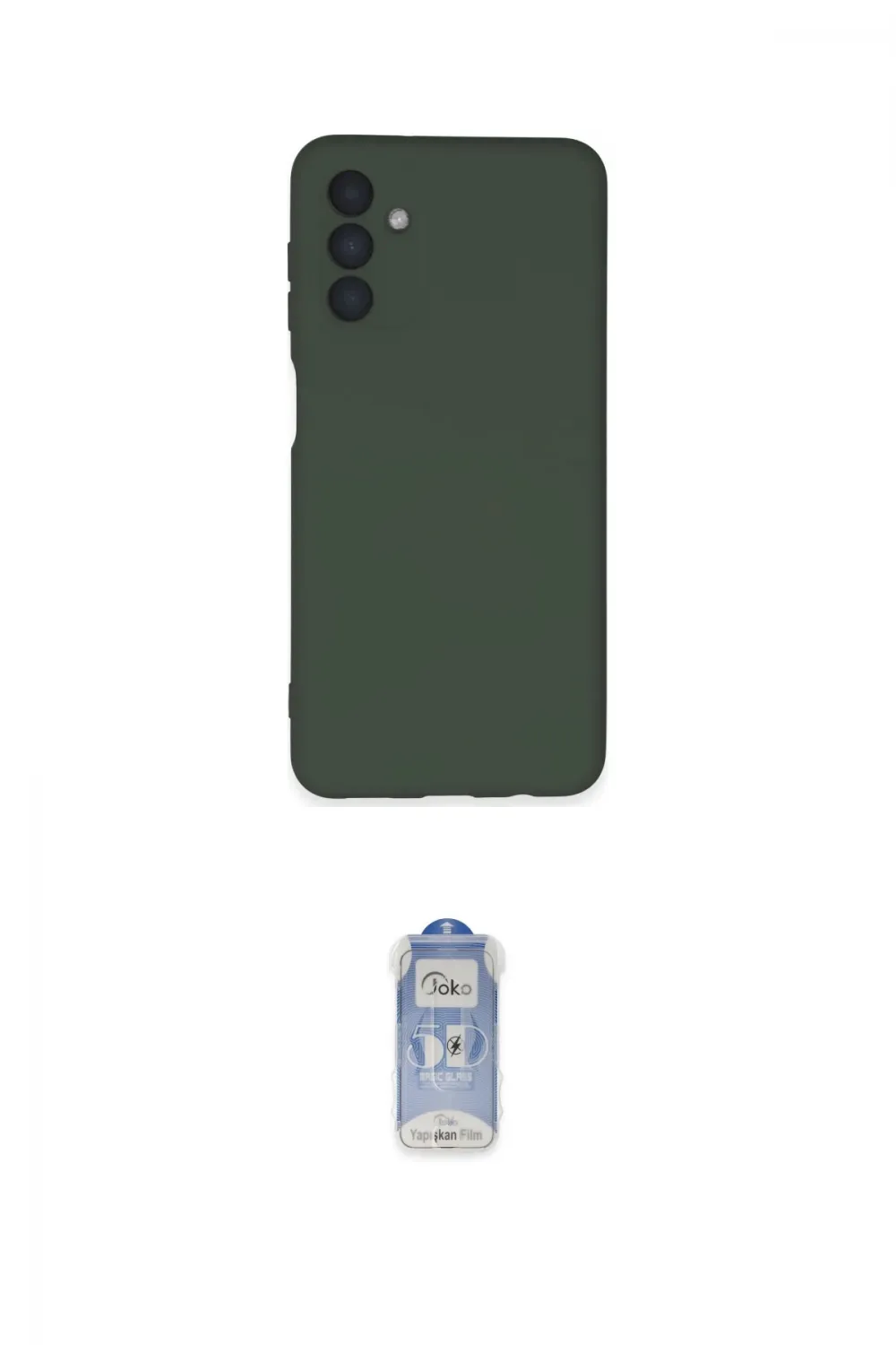 ieg™ Galaxy A24 4G Kılıf Ahenk Serisi - Siyah Joko Magic 5D Cam