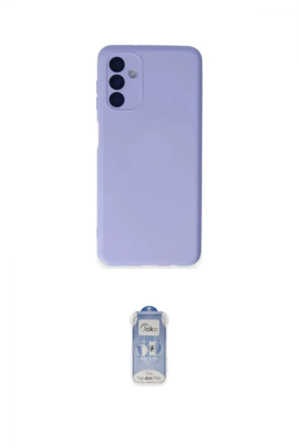 ieg™ Galaxy A24 4G Kılıf Ahenk Serisi - Siyah Joko Magic 5D Cam