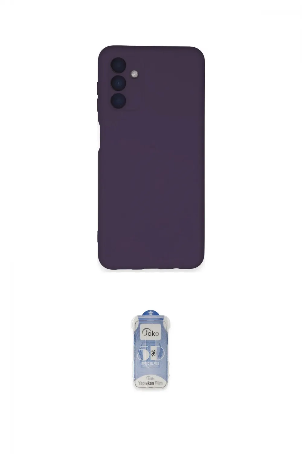 ieg™ Galaxy A24 4G Kılıf Ahenk Serisi - Siyah Joko Magic 5D Cam