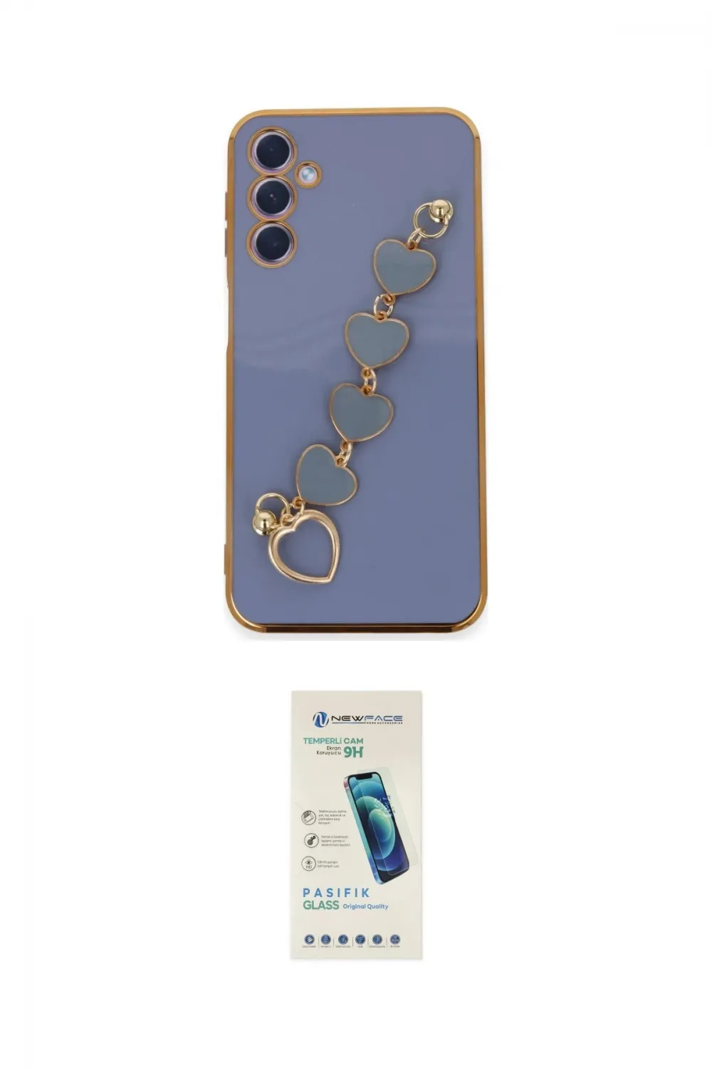 ieg™ Galaxy A24 4G Kılıf Nova Işık Prime - Şeffaf Pasifik Cam Ekran Koruyucu