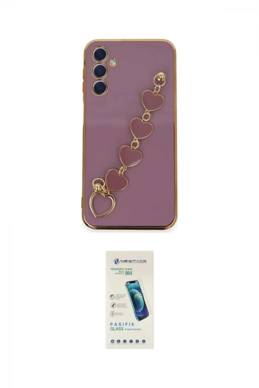 ieg™ Galaxy A24 4G Kılıf Nova Işık Prime - Şeffaf Pasifik Cam Ekran Koruyucu