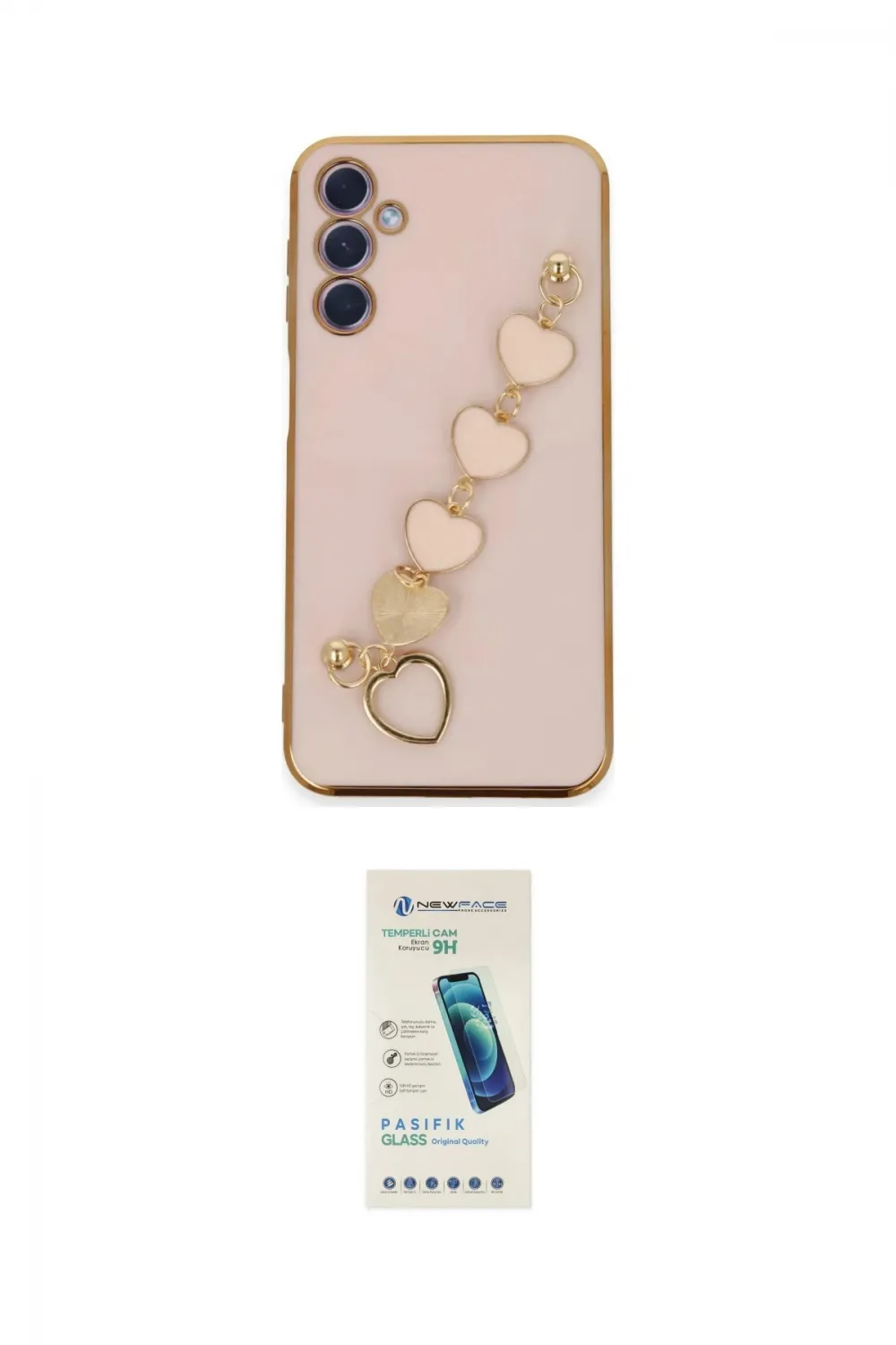 ieg™ Galaxy A24 4G Kılıf Nova Işık Prime - Şeffaf Pasifik Cam Ekran Koruyucu