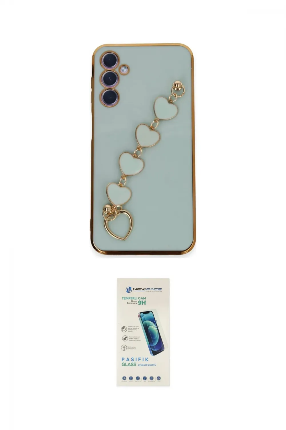 ieg™ Galaxy A24 4G Kılıf Nova Işık Prime - Şeffaf Pasifik Cam Ekran Koruyucu