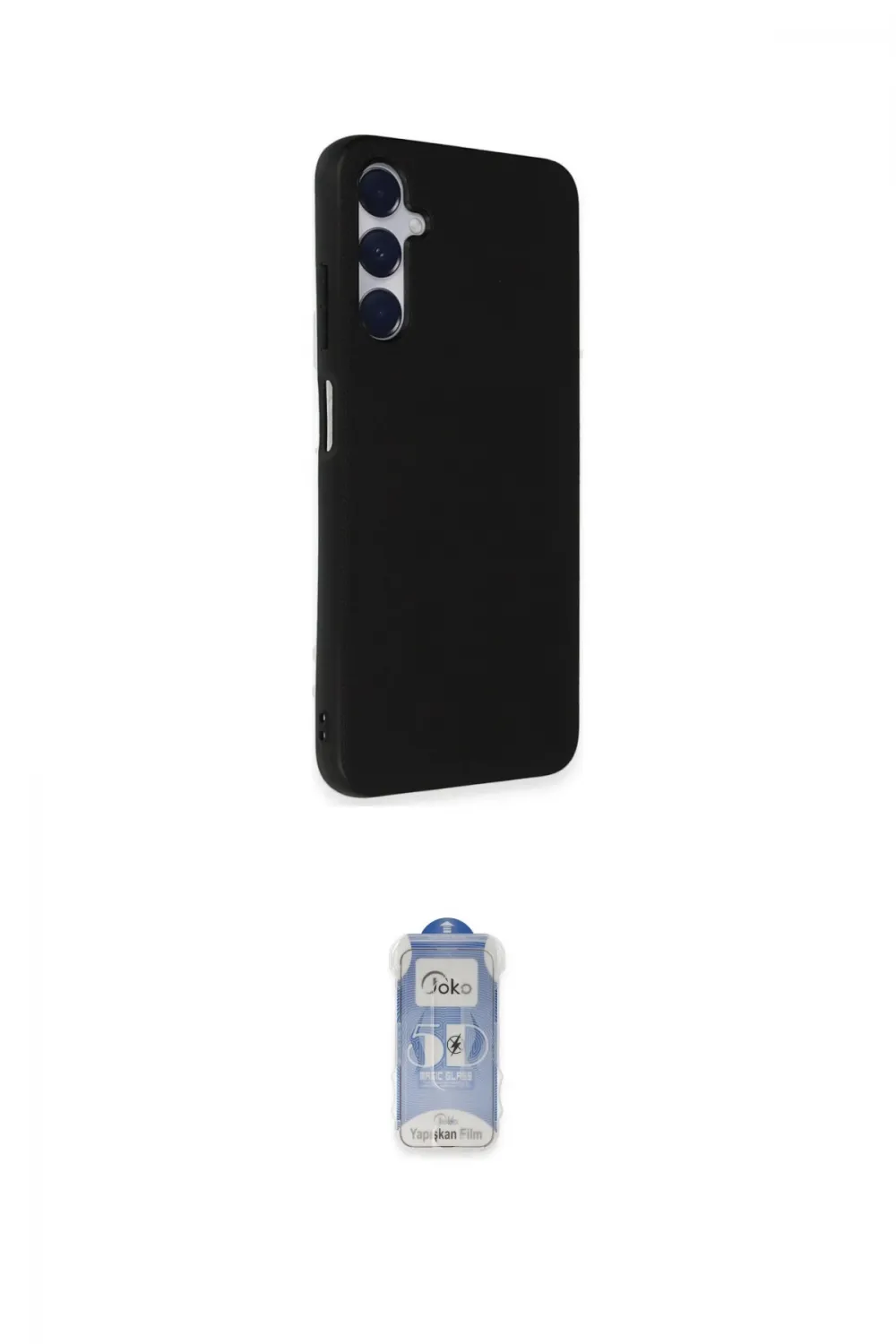 ieg™ Galaxy A25 5G Kılıf Akış Asil Koleksiyonu - Siyah Joko Magic 5D Cam