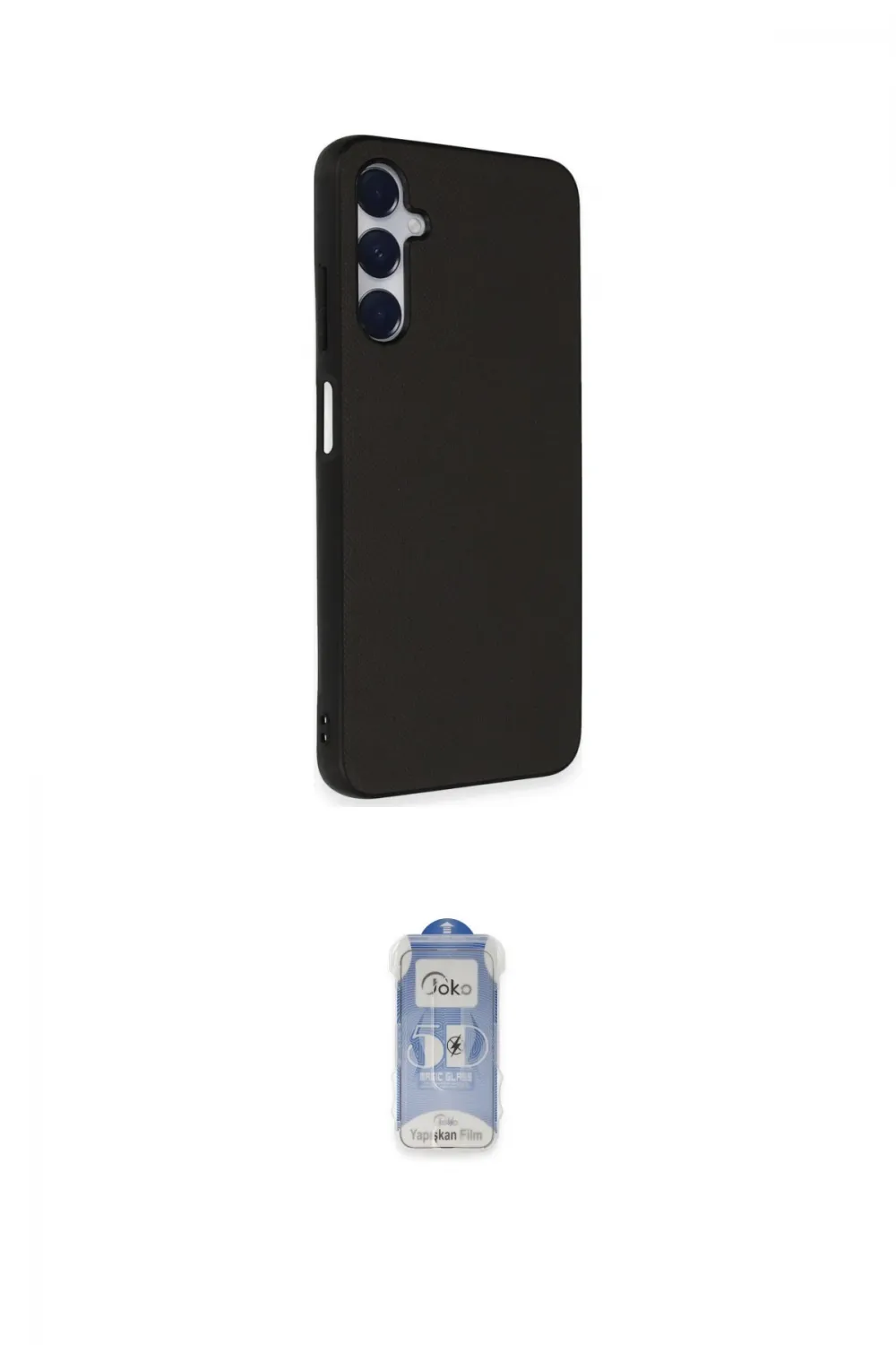 ieg™ Galaxy A25 5G Kılıf Akış Asil Koleksiyonu - Siyah Joko Magic 5D Cam