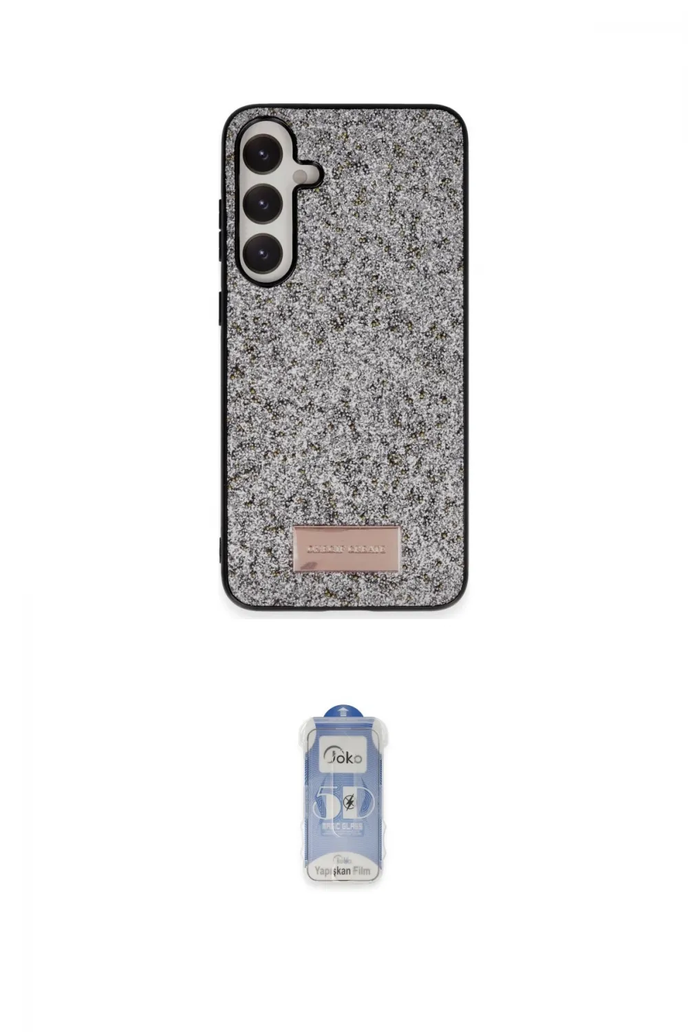 ieg™ Galaxy A25 5G Kılıf Vadi Klasik Serisi - Siyah Joko Magic 5D Cam