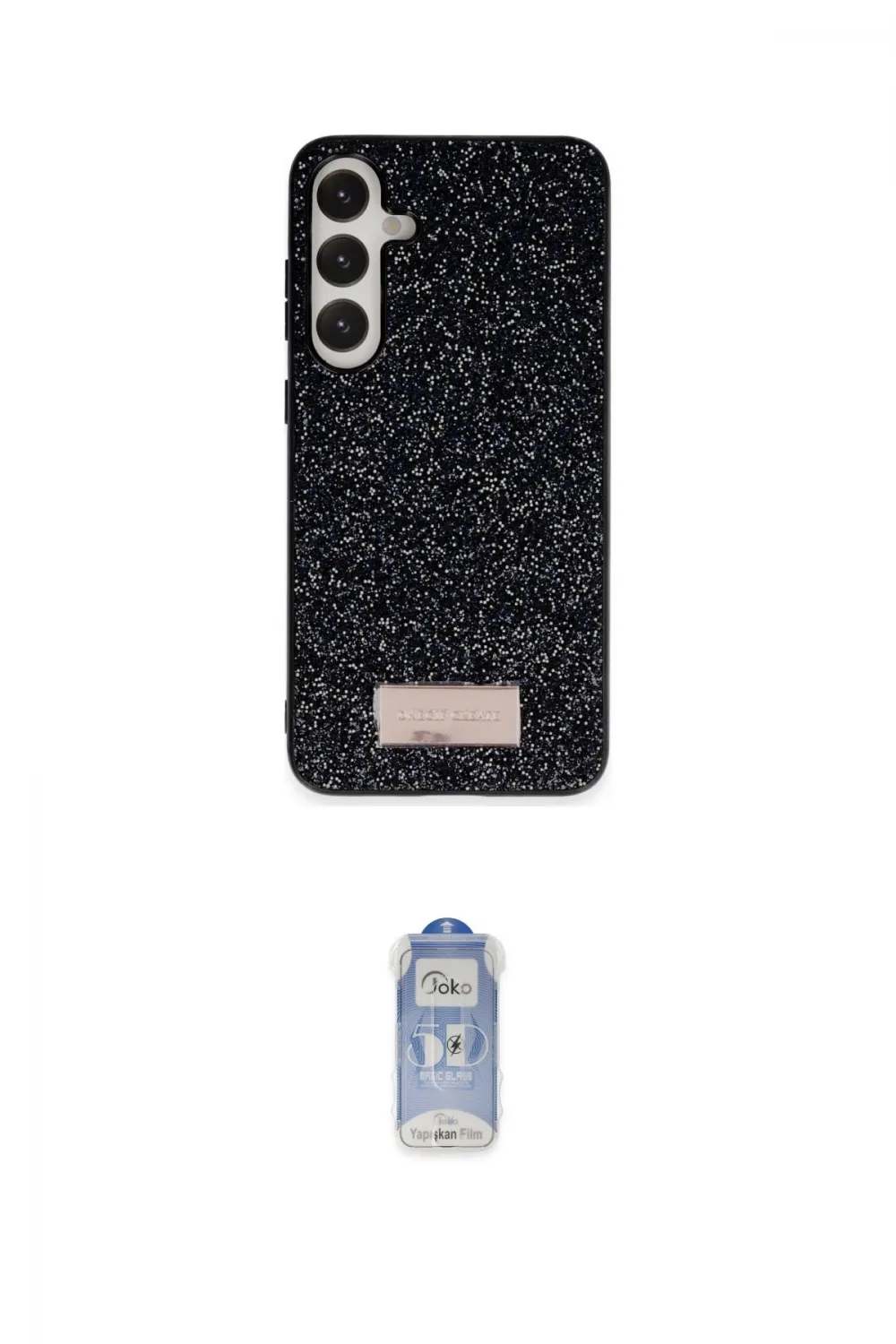 ieg™ Galaxy A25 5G Kılıf Vadi Klasik Serisi - Siyah Joko Magic 5D Cam