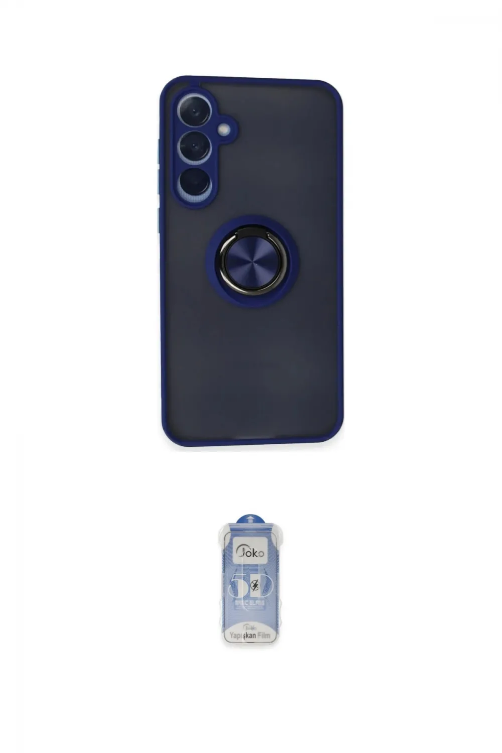 ieg™ Galaxy A25 5G Kılıf Yörünge Çizgi - Siyah Joko Magic 5D Cam