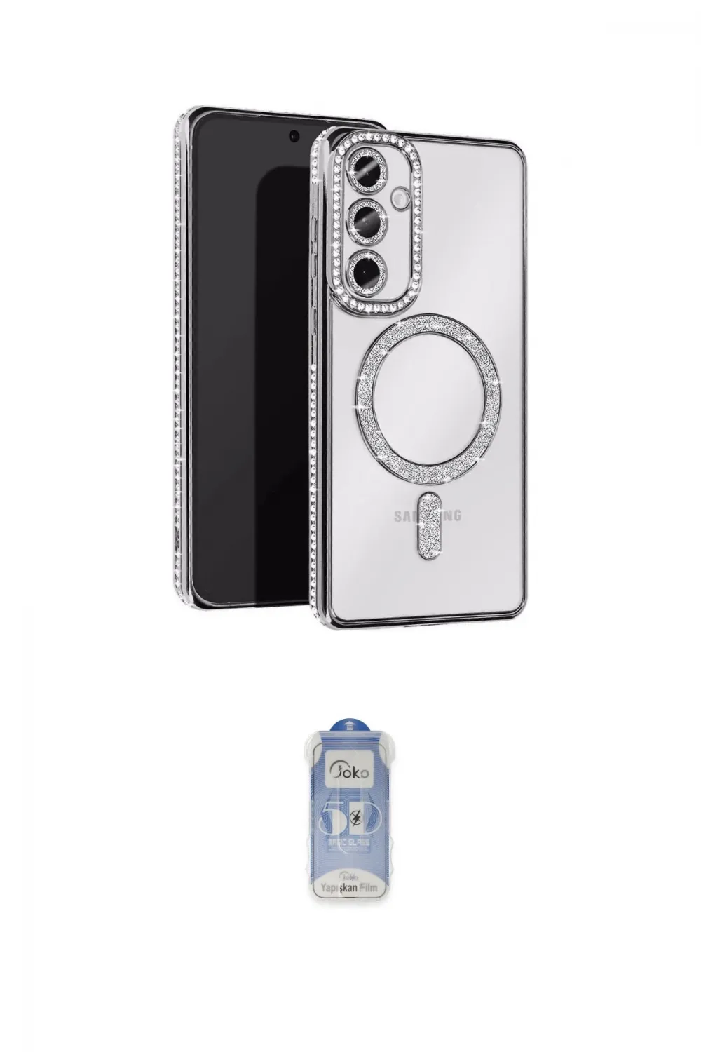 ieg™ Galaxy A25 5G Kılıf Zirve Doku Prime - Siyah Joko Magic 5D Cam