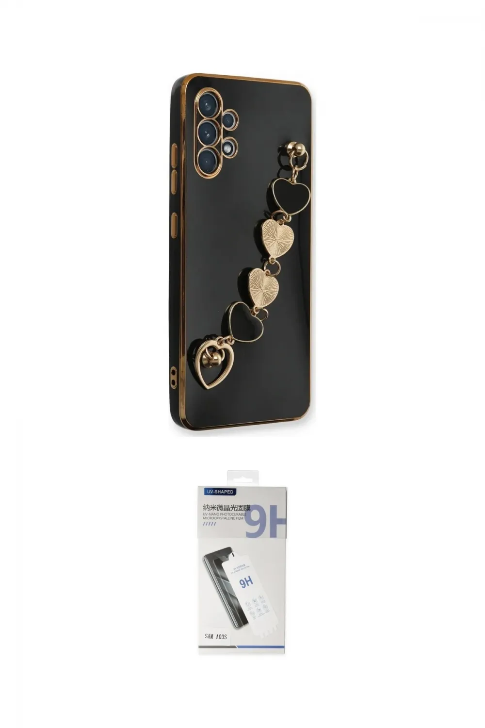 ieg™ Galaxy A32 Kılıf Nova Işık Prime - Şeffaf Uv Polymer Nano Ekran Koruyucu