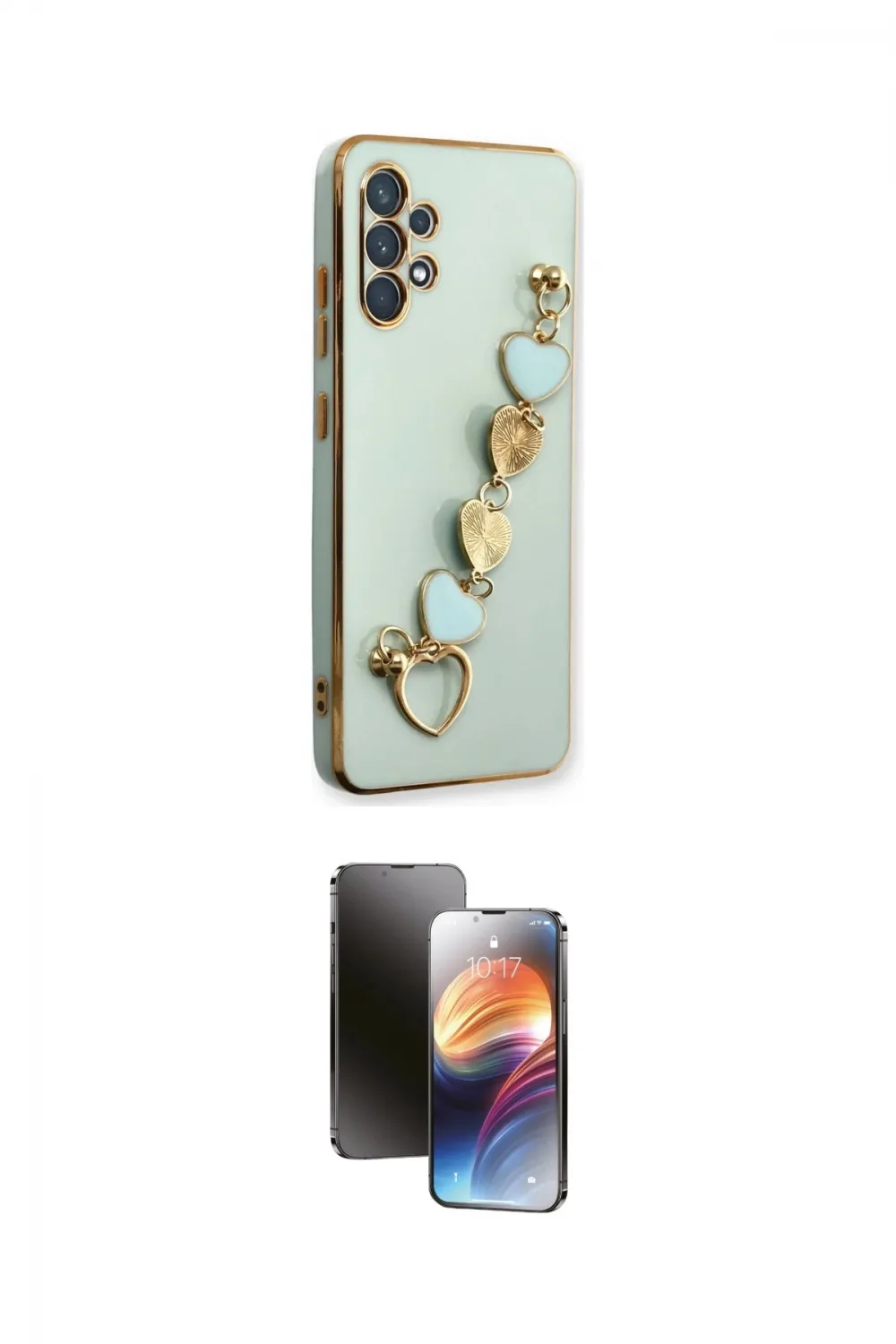 ieg™ Galaxy A32 Kılıf Nova Işık Prime - Siyah 3D Antistatik Mat Seramik Nano Ekran Koruyucu