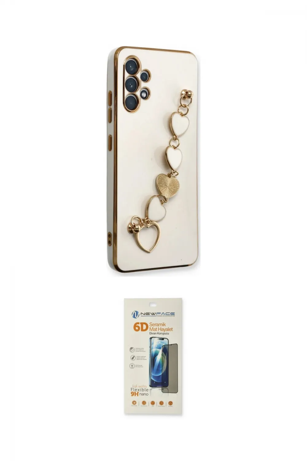 ieg™ Galaxy A32 Kılıf Nova Işık Prime - Siyah 6D Mat Seramik Hayalet Nano Ekran Koruyucu