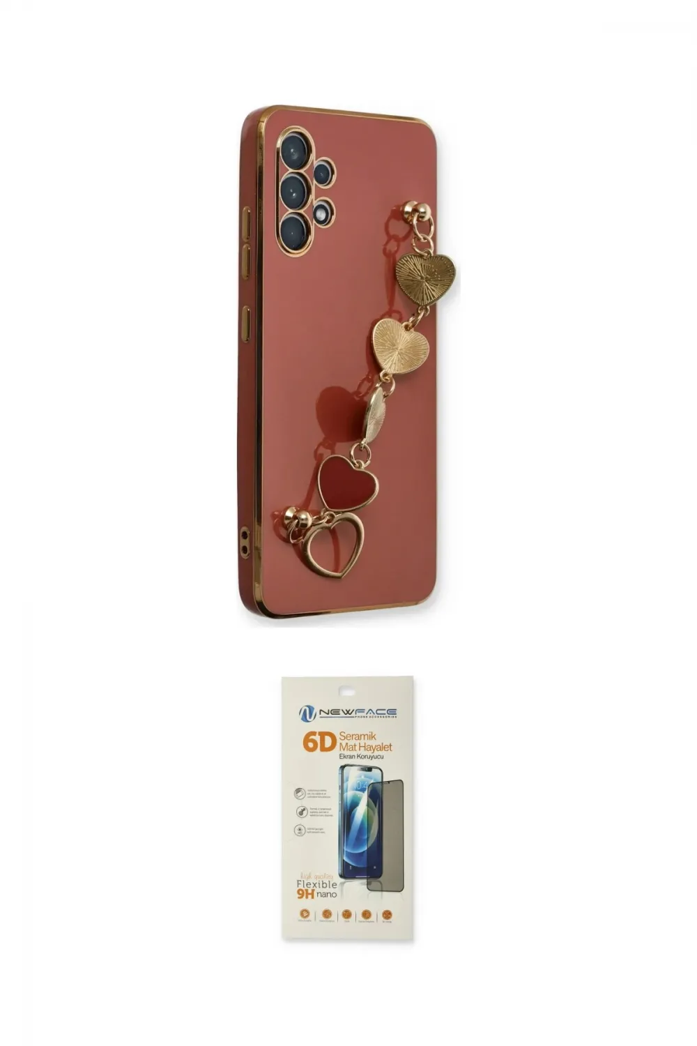 ieg™ Galaxy A32 Kılıf Nova Işık Prime - Siyah 6D Mat Seramik Hayalet Nano Ekran Koruyucu