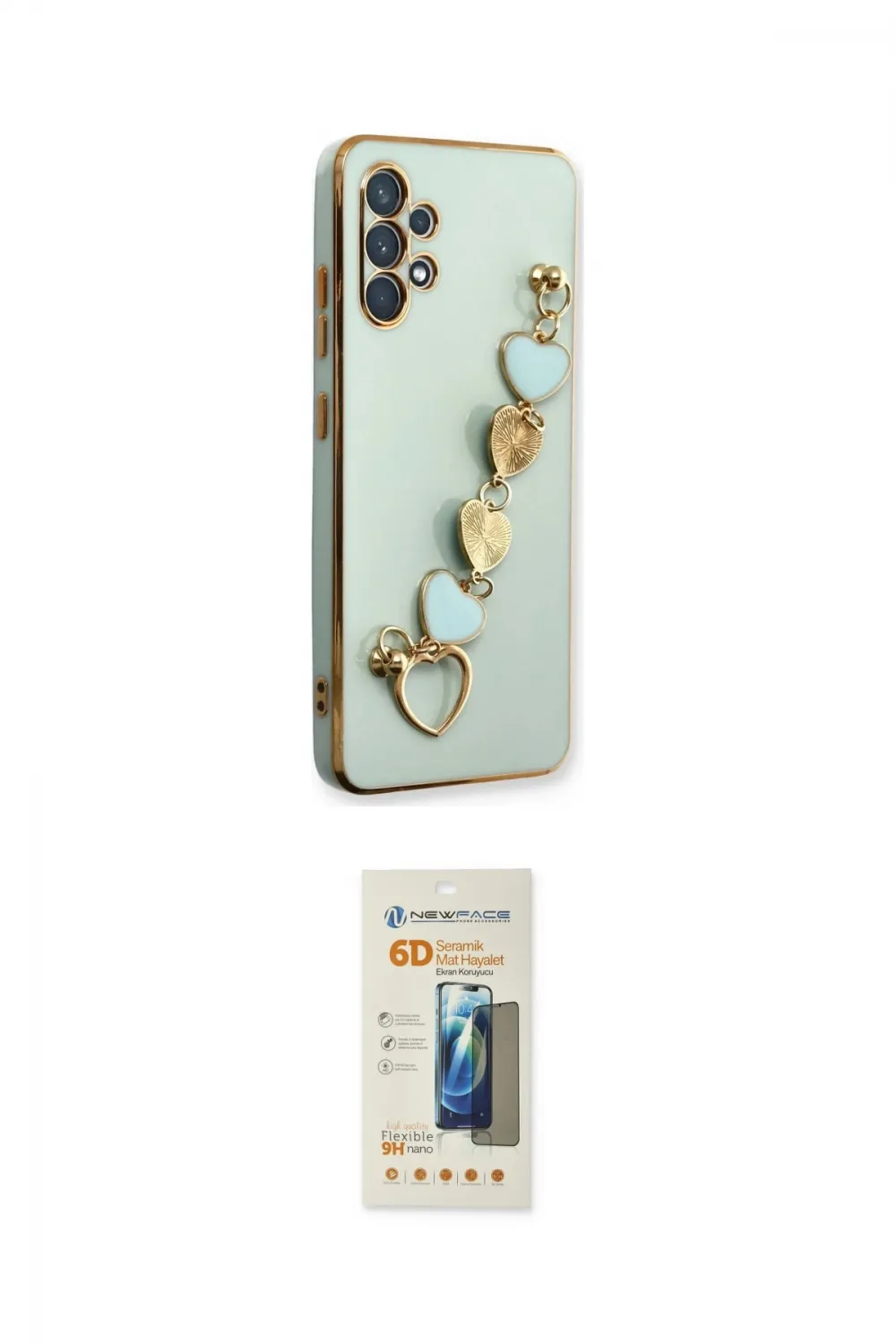 ieg™ Galaxy A32 Kılıf Nova Işık Prime - Siyah 6D Mat Seramik Hayalet Nano Ekran Koruyucu