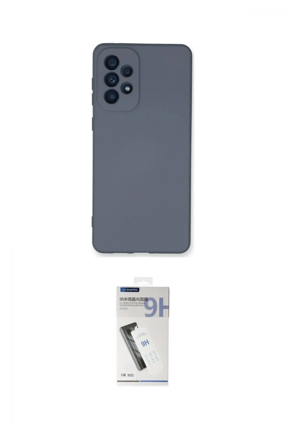 ieg™ Galaxy A33 5G Kılıf Ahenk Serisi - Şeffaf Uv Polymer Nano Ekran Koruyucu