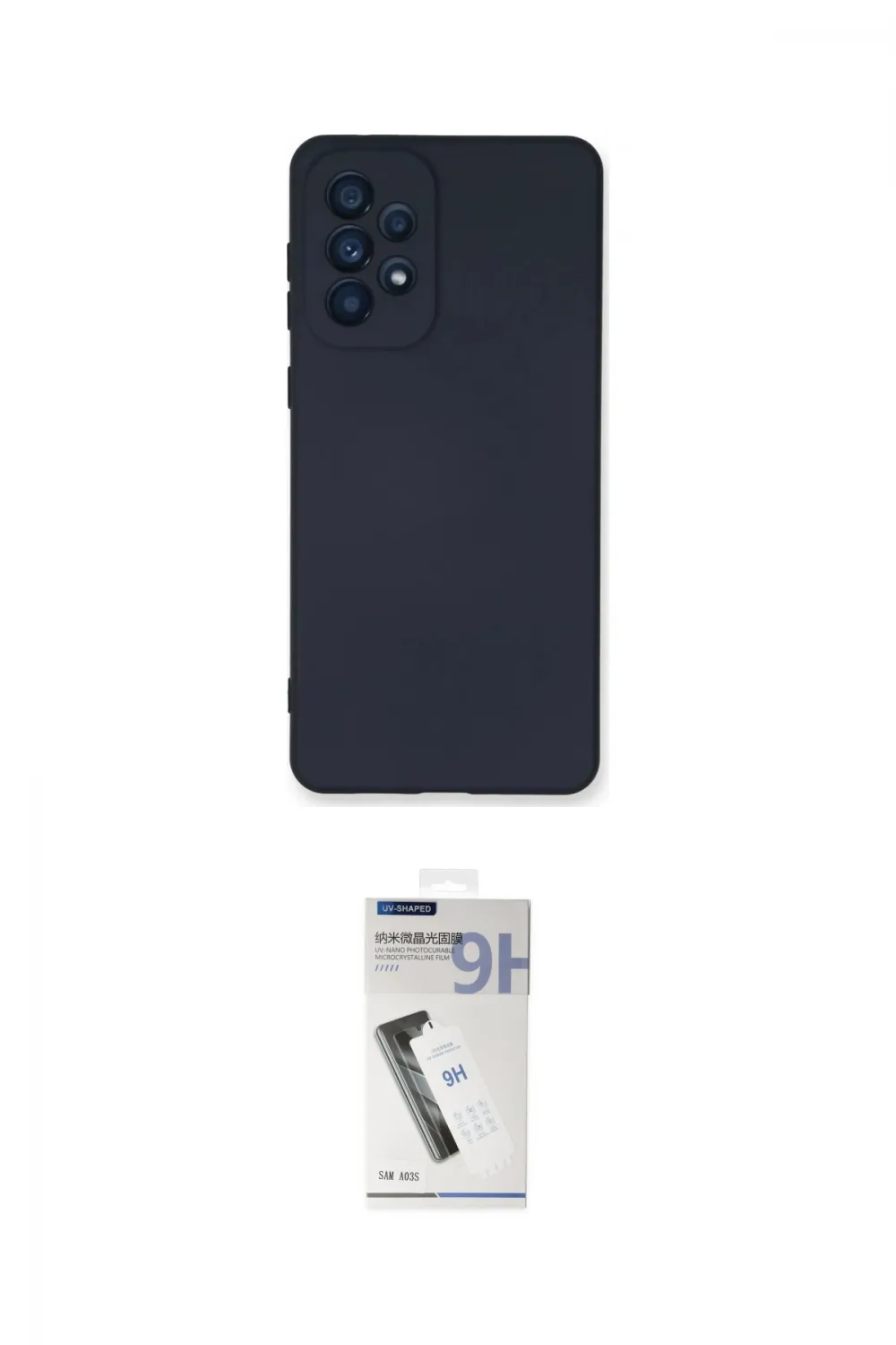 ieg™ Galaxy A33 5G Kılıf Ahenk Serisi - Şeffaf Uv Polymer Nano Ekran Koruyucu