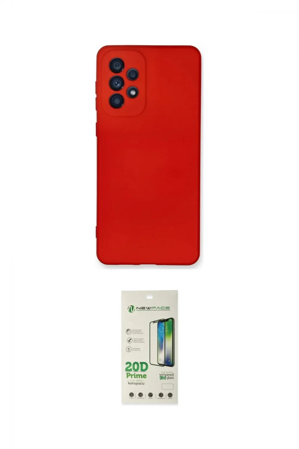 ieg™ Galaxy A33 5G Kılıf Ahenk Serisi - Siyah 20D Premium Cam Ekran Koruyucu