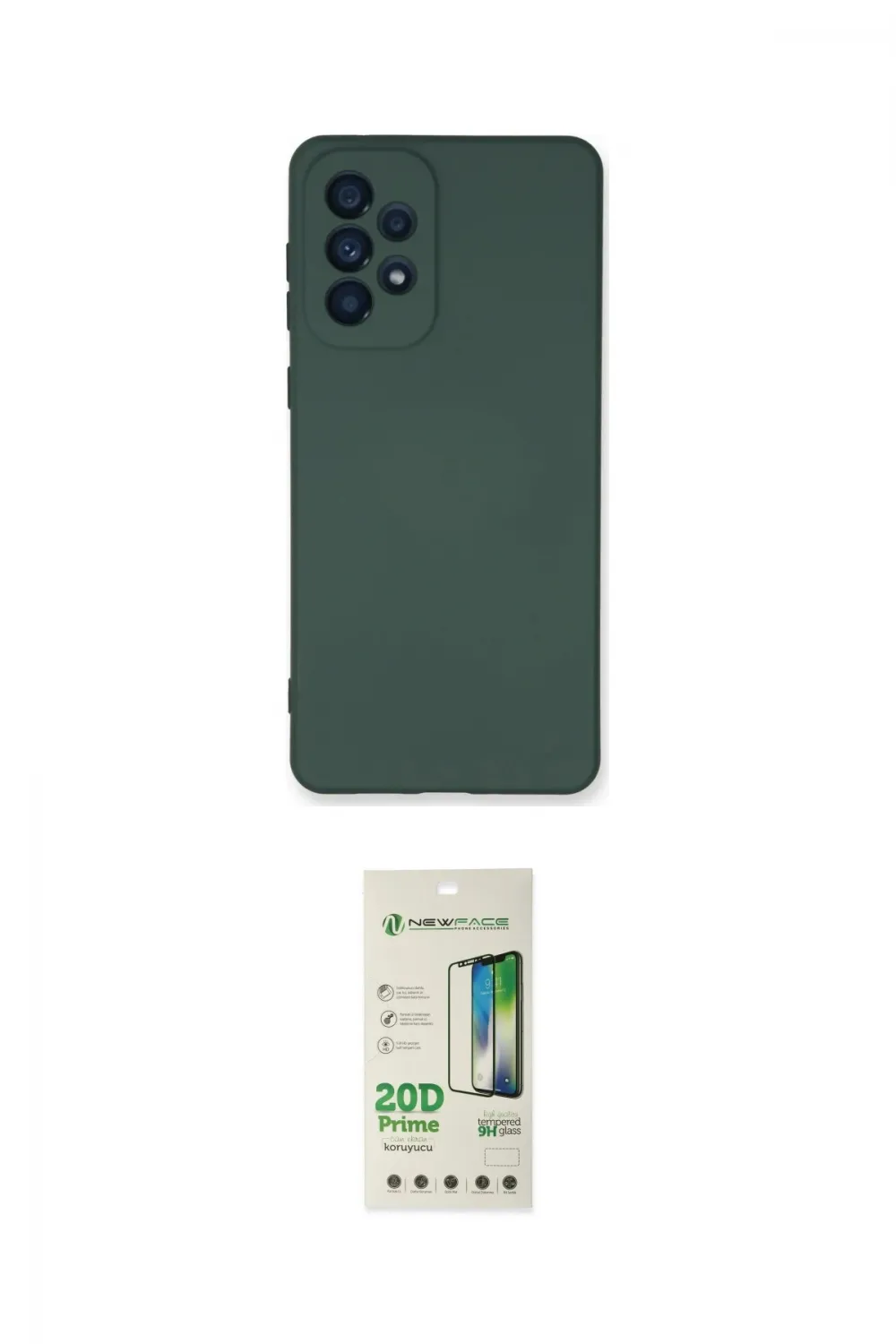 ieg™ Galaxy A33 5G Kılıf Ahenk Serisi - Siyah 20D Premium Cam Ekran Koruyucu
