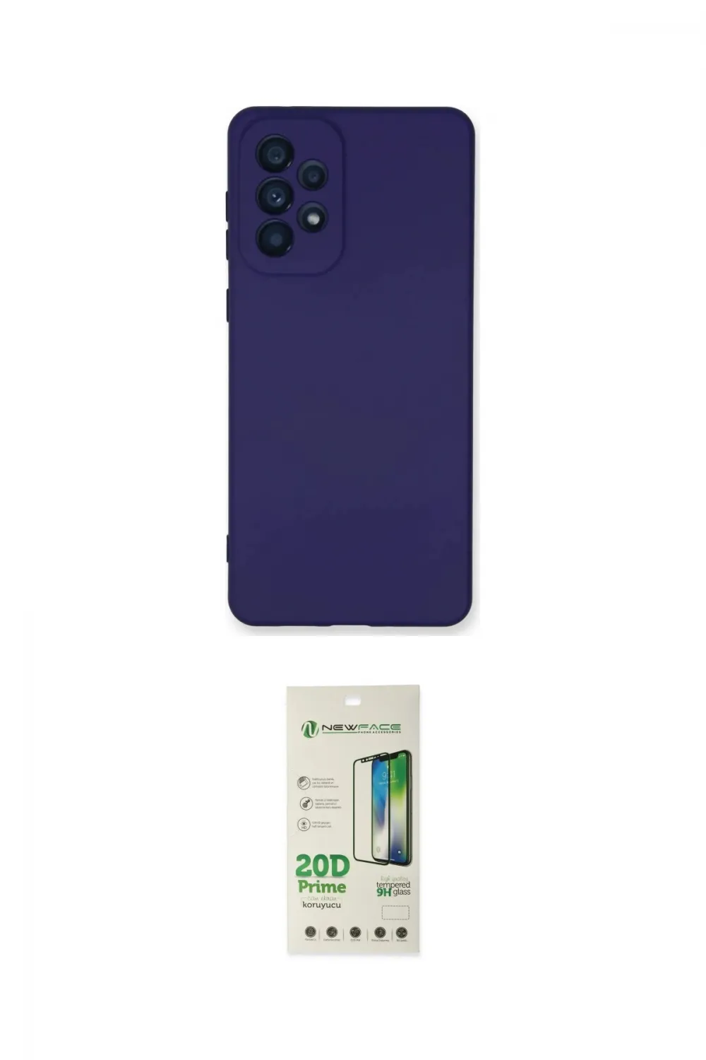 ieg™ Galaxy A33 5G Kılıf Ahenk Serisi - Siyah 20D Premium Cam Ekran Koruyucu