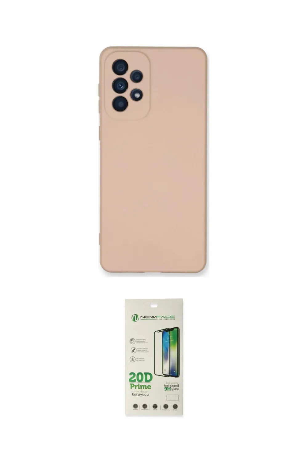 ieg™ Galaxy A33 5G Kılıf Ahenk Serisi - Siyah 20D Premium Cam Ekran Koruyucu