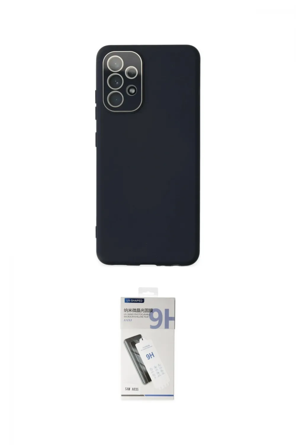 ieg™ Galaxy A33 5G Kılıf Çekirdek Modern Serisi - Şeffaf Uv Polymer Nano Ekran Koruyucu