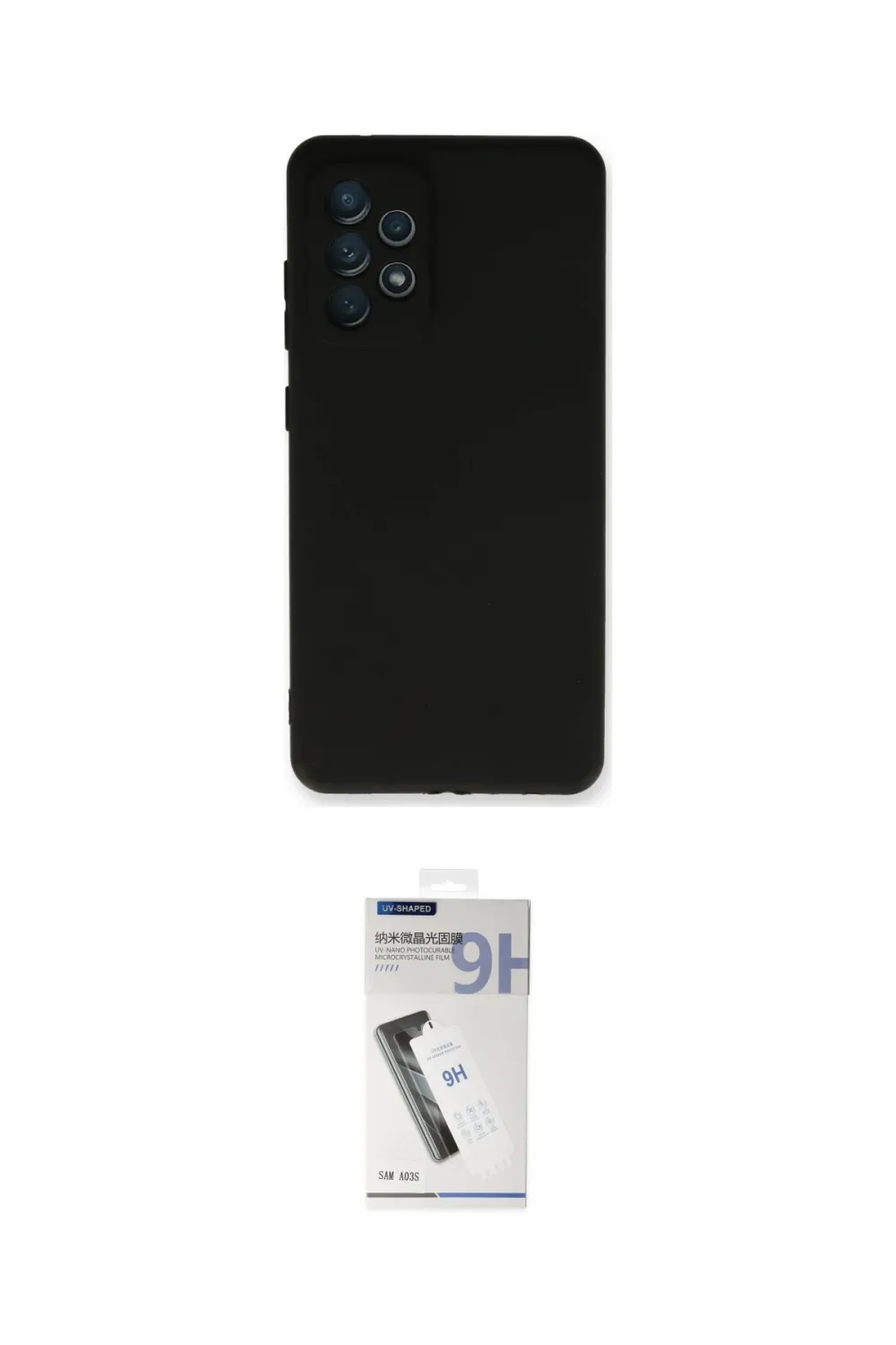 ieg™ Galaxy A33 5G Kılıf Kozmos Yansıma Özel Seri - Şeffaf Uv Polymer Nano Ekran Koruyucu