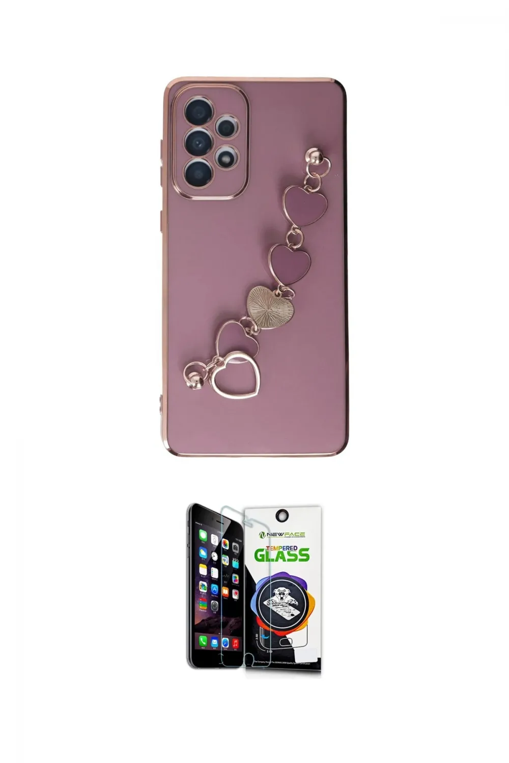ieg™ Galaxy A33 5G Kılıf Nova Işık Prime - Şeffaf Temperli Cam Ekran Koruyucu