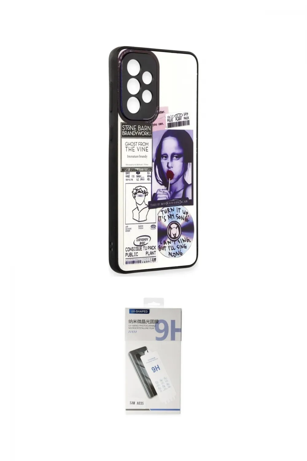 ieg™ Galaxy A33 5G Kılıf Odak Klasik Serisi - Şeffaf Uv Polymer Nano Ekran Koruyucu