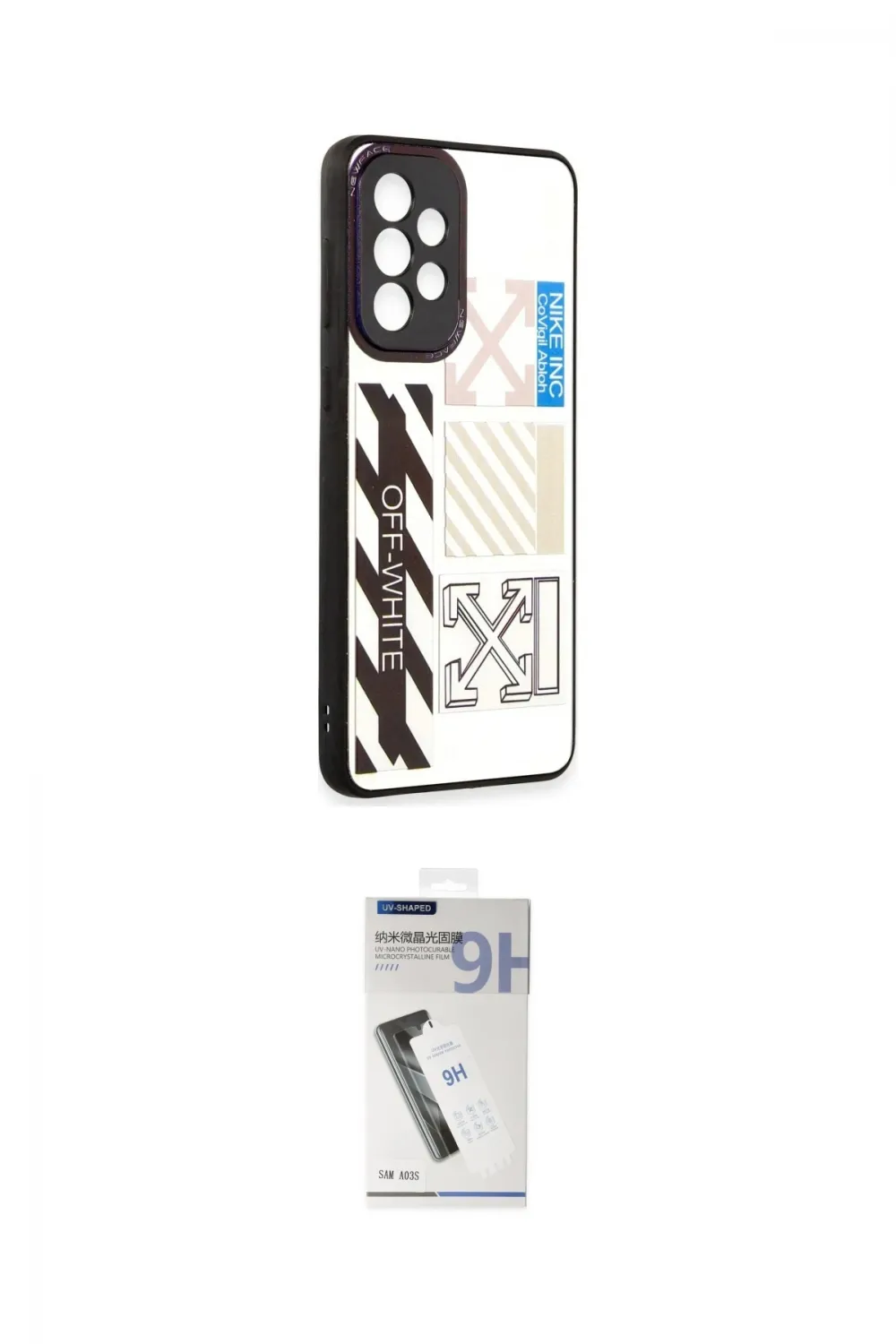 ieg™ Galaxy A33 5G Kılıf Odak Klasik Serisi - Şeffaf Uv Polymer Nano Ekran Koruyucu