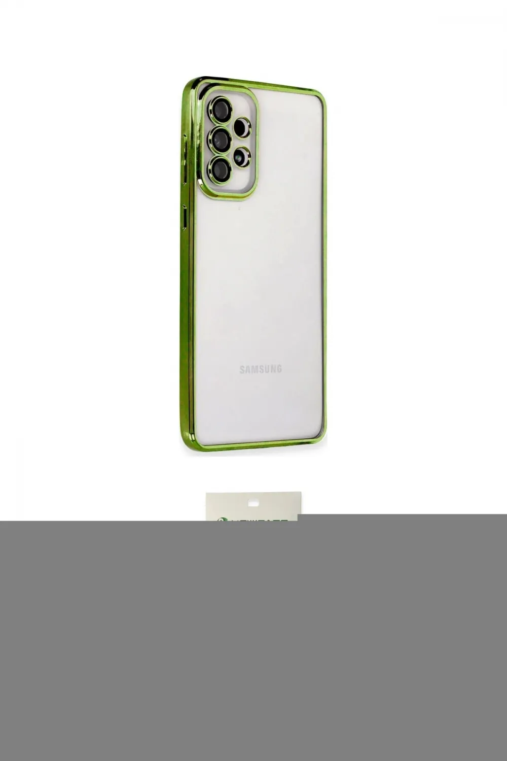 ieg™ Galaxy A33 5G Kılıf Vadi Minimal - Siyah 20D Premium Cam Ekran Koruyucu