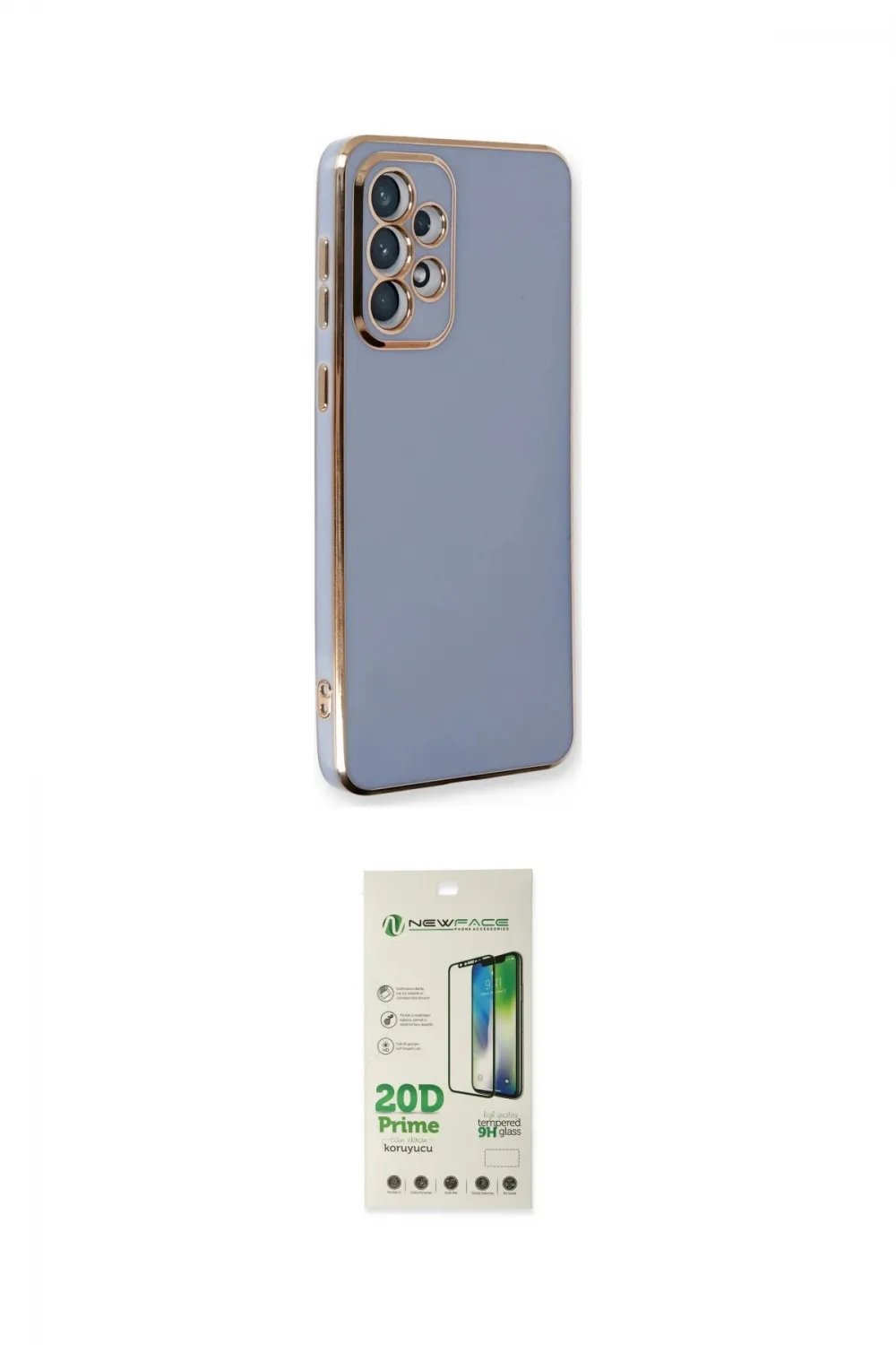 ieg™ Galaxy A33 5G Kılıf Yankı Serisi - Siyah 20D Premium Cam Ekran Koruyucu