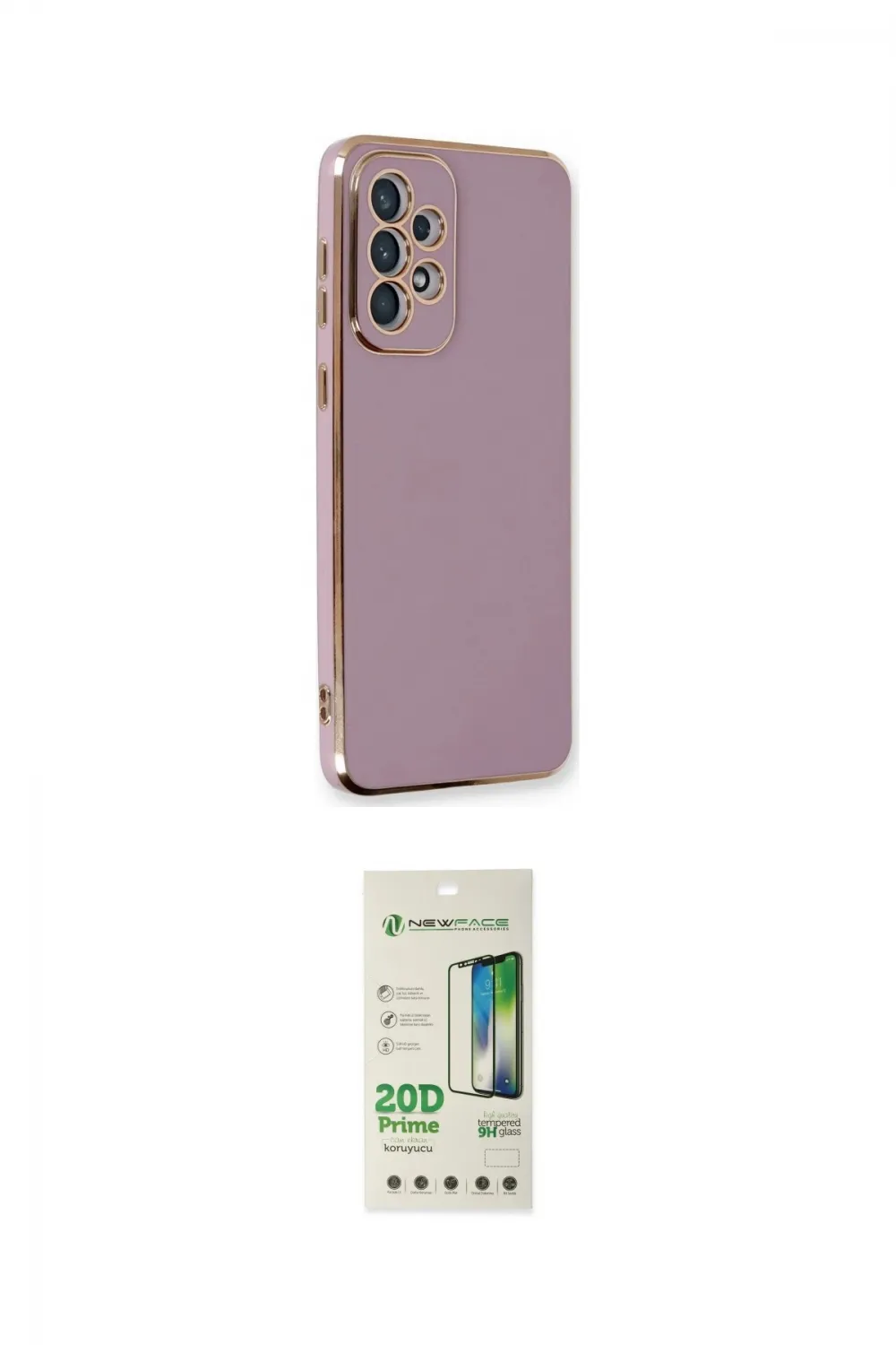 ieg™ Galaxy A33 5G Kılıf Yankı Serisi - Siyah 20D Premium Cam Ekran Koruyucu