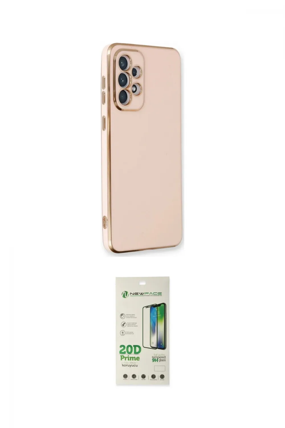 ieg™ Galaxy A33 5G Kılıf Yankı Serisi - Siyah 20D Premium Cam Ekran Koruyucu