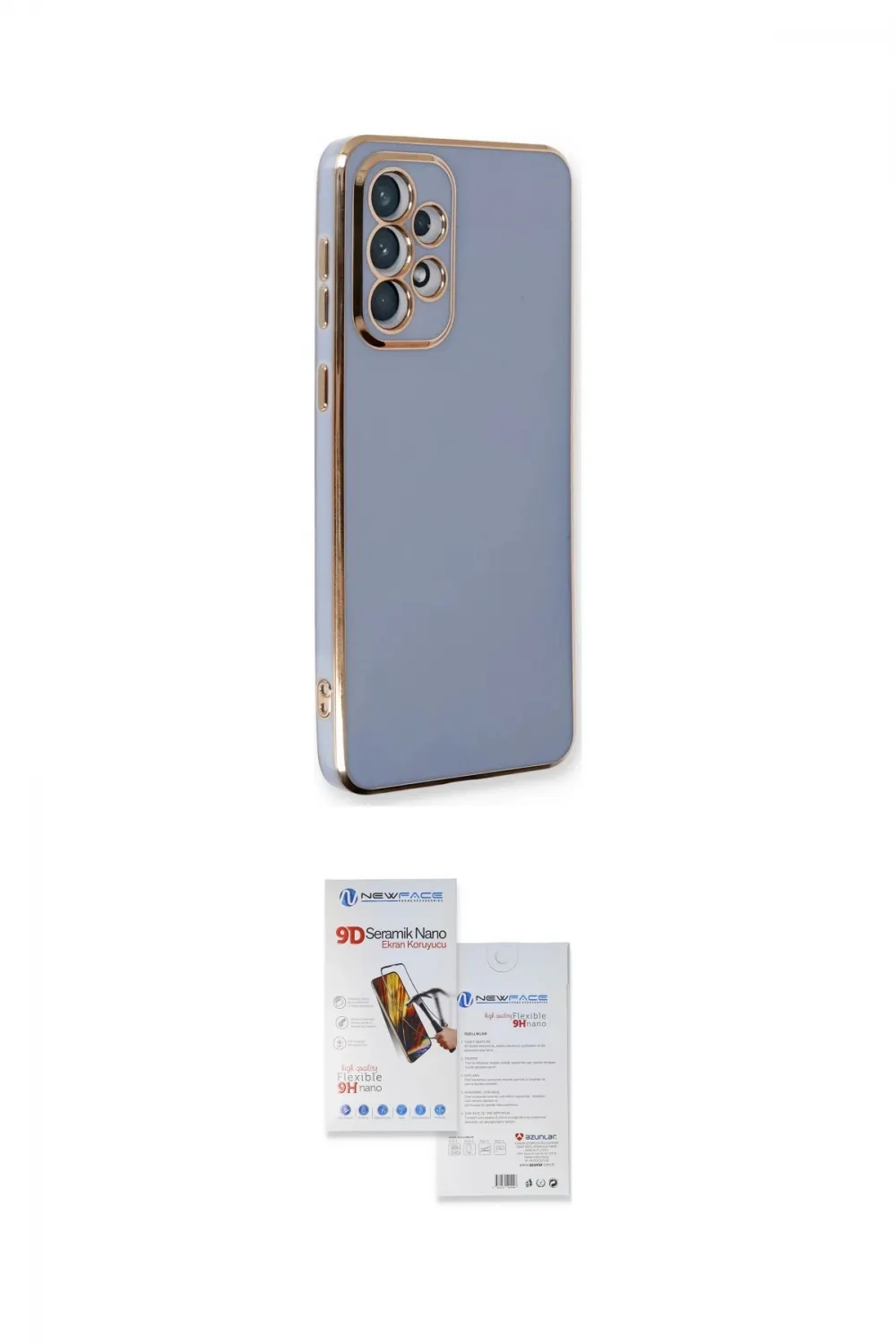 ieg™ Galaxy A33 5G Kılıf Yankı Serisi - Siyah Seramik Nano Ekran Koruyucu