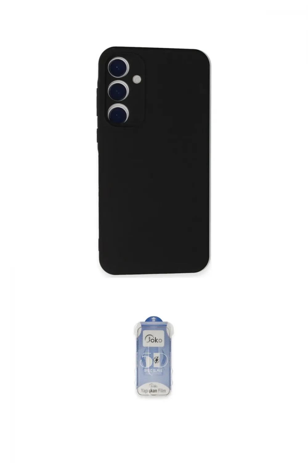ieg™ Galaxy A35 5G Kılıf Ahenk Serisi - Siyah Joko Magic 5D Cam