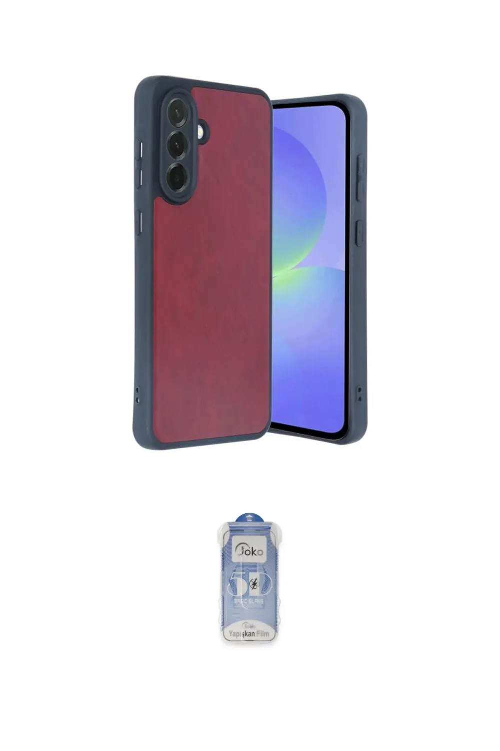 ieg™ Galaxy A35 5G Kılıf Kıvılcım Işık Serisi - Siyah Joko Magic 5D Cam