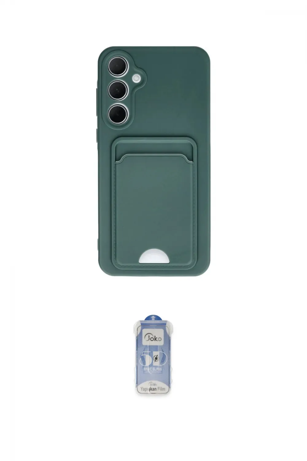ieg™ Galaxy A35 5G Kılıf Vadi Çizgi Prime - Siyah Joko Magic 5D Cam