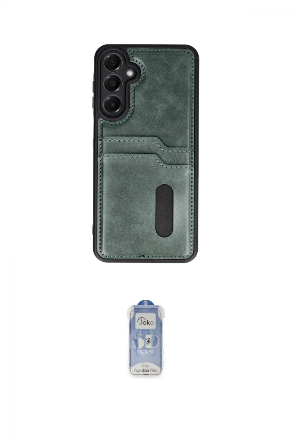 ieg™ Galaxy A35 5G Kılıf Yörünge Işık Serisi - Siyah Joko Magic 5D Cam