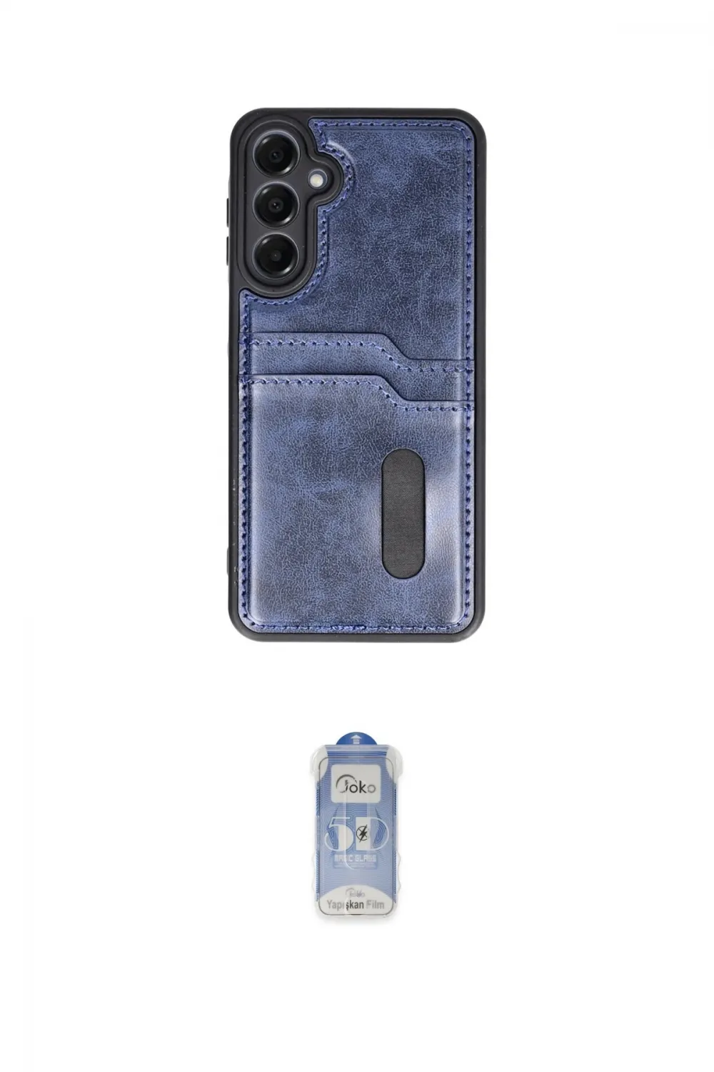 ieg™ Galaxy A35 5G Kılıf Yörünge Işık Serisi - Siyah Joko Magic 5D Cam