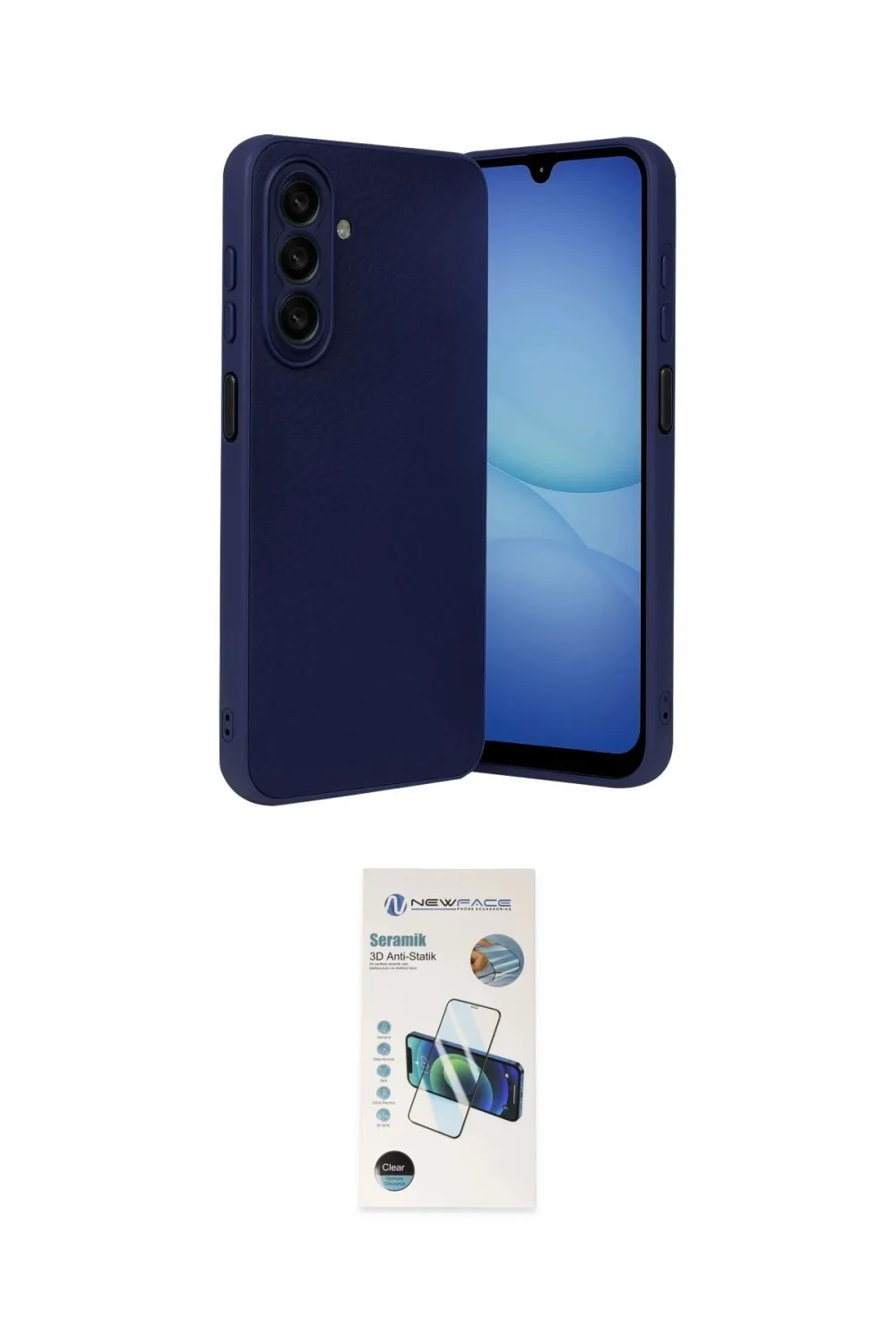 ieg™ Galaxy A37 5G Kılıf Nova Işık - Şeffaf 3D Antistatik Seramik Nano Ekran Koruyucu